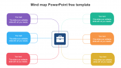 Effective Mind Map PowerPoint Free Template Design