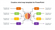 Creative Mind Map Template For PowerPoint Presentation