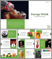 Energy Drink Presentation and Google Slides Themes
