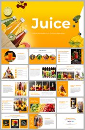 Juice PowerPoint Presentation And Google Slides Templates