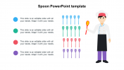Stunning Spoon PowerPoint Template Presentation Slides