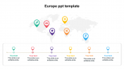 Professional Looking Europe PPT Template For Presentation