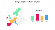 Affordable Europe Map PowerPoint Template Presentation