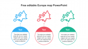 Editable Europe Map PowerPoint Presentation Template