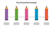 Pencil PowerPoint Template Presentation Slides