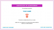 Our Predesigned Certificate PowerPoint Template PPT