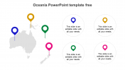 Out standing Oceania PowerPoint Template Free presentation