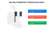 Best Ireland PowerPoint Presentation With Flag In PPT