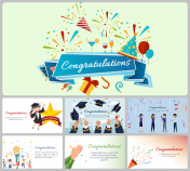 Congratulations PowerPoint and Google Slides Templates