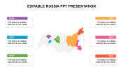 6 NODED EDITABLE RUSSIA PPT PRESENTATION