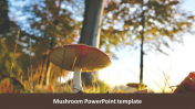 Mushroom PowerPoint Template For Google Slides Presentation