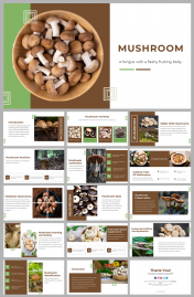 Mushroom PowerPoint Designs And Google Slides Templates
