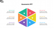 Geometric PPT Template Presentations With Six Node