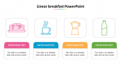 Amazing Linear Breakfast PowerPoint Presentation Template