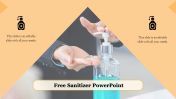 Download Now Free Sanitizer PowerPoint Template Design