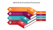 Multi-Color ABCD Book PowerPoint Presentation Template