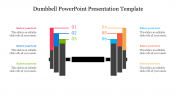 Editable  Dumbbell PowerPoint Presentation Template