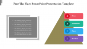Free The Place PowerPoint Presentation Template Diagrams
