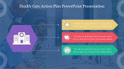 Attractive Health Care Action Plan PowerPoint Presentation
