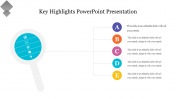 Key Highlights PowerPoint Template and Google Slides