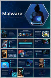 Malware PowerPoint Presentation And Google Slides Templates