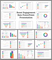 Boost Engagement Rate PowerPoint and Google Slides Themes