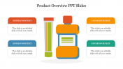 Customized Product Overview PPT Slides Design Template