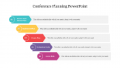 Effective Conference Planning PowerPoint Slide Diagram