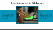 Attractive Biometric Voting Machine Slide Template