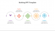 Elegant Knitting PPT Template Slide Designs-Five Node