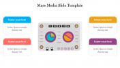 Customized Mass Media Slide Templates PPT Diagrams