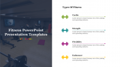 Attractive Fitness PowerPoint Presentation Templates Slide 