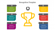 Attractive Recognition Template For Presentation Slide 