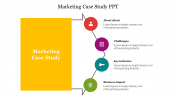 Attractive Marketing Case Study PPT Presentation Slide