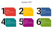 Attractive Numbers PPT Presentation Template Slides