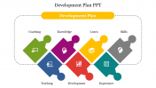 Attractive Development Plan PPT For Presentation Slide
