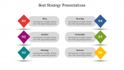 Creative Best Strategy Presentations Template Slide