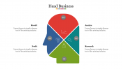 Creative Head Business PowerPoint Presentation Slide