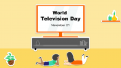 Creative World Television Day PowerPoint Presentation