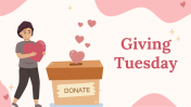 Easy To Edit Giving Tuesday For PowerPoint Presentation
