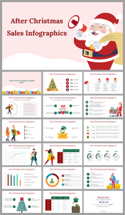 After Christmas Sales Infographics PPT and Google Slides