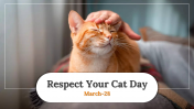 Respect Your Cat Day PPT Presentation and Google Slide
