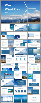 Best World Wind Day PPT Presentation and Google Slides