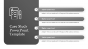 Download classy Case Study PowerPoint Template-4-Gray