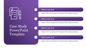 Unlimited Case Study PowerPoint Template For Presentation