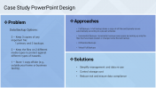 Case Study PowerPoint Design Presentation Template