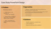 Innovative Case Study PowerPoint Design Slide Template