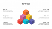 Easy To Editable 3D Cube PowerPoint and Google Slides