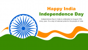 Happy India Independence Day PowerPoint and Google Slides