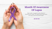 Month Of Awareness Of Lupus PowerPoint and Google Slides
